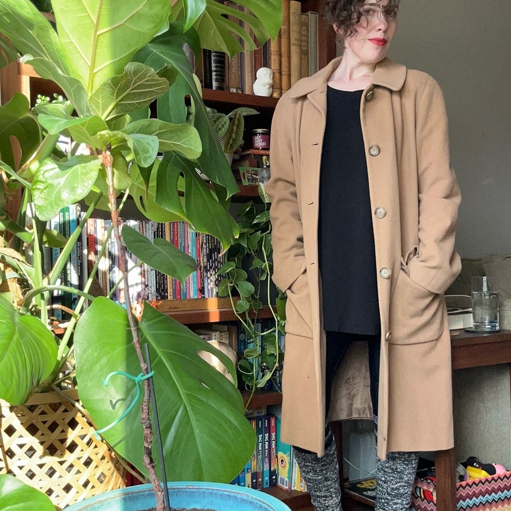 DKNY Tan Women's Coat